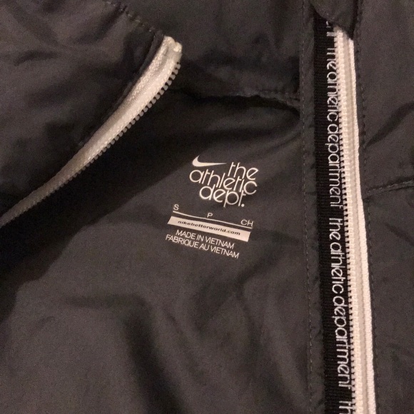 Windbreaker Men’s US S Gray Hoodie - Picture 2 of 9